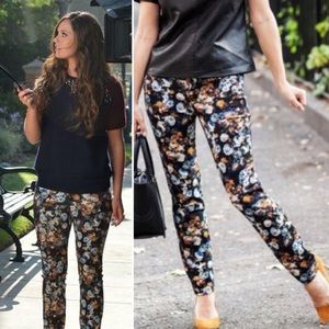 Zara Floral Printed Trousers